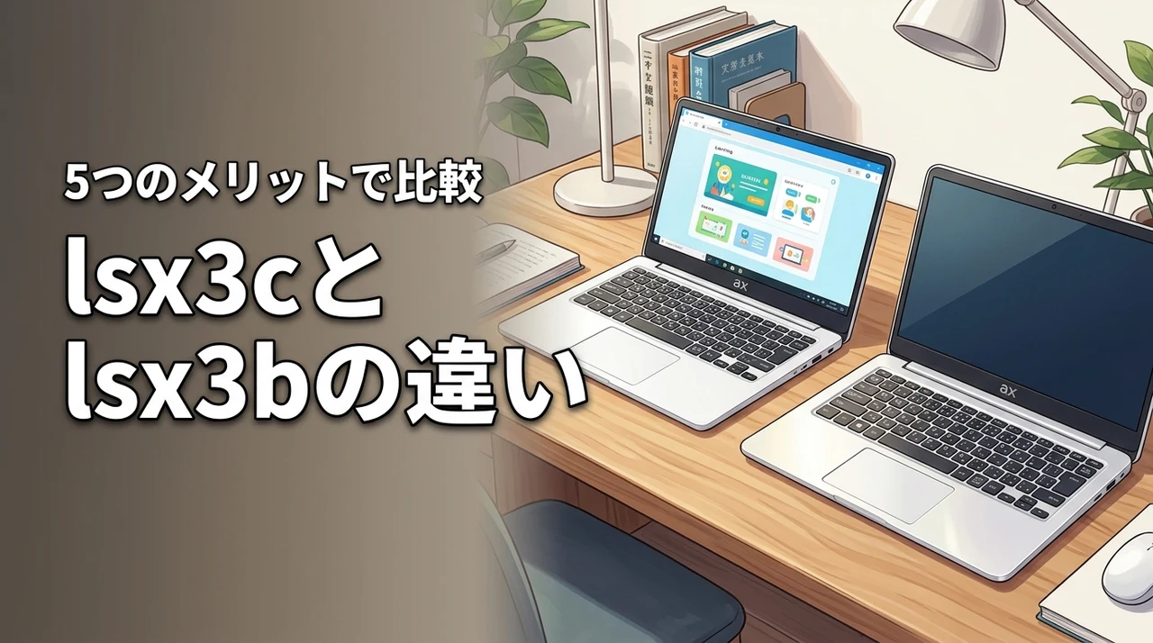 5つのメリットで比較！ax lsx3cとax lsx3bの違いと後悔しない選び方