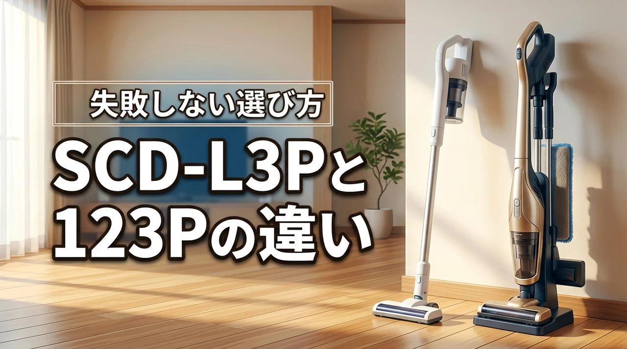 【必見】scd-l3pとscd-123pの違いを暴く！損をしないのはどっち？