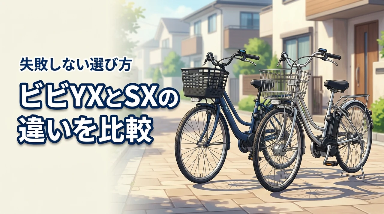 パナソニックのビビyxとsxの違いで迷う人必見！損しない選び方やコスパを徹底比較