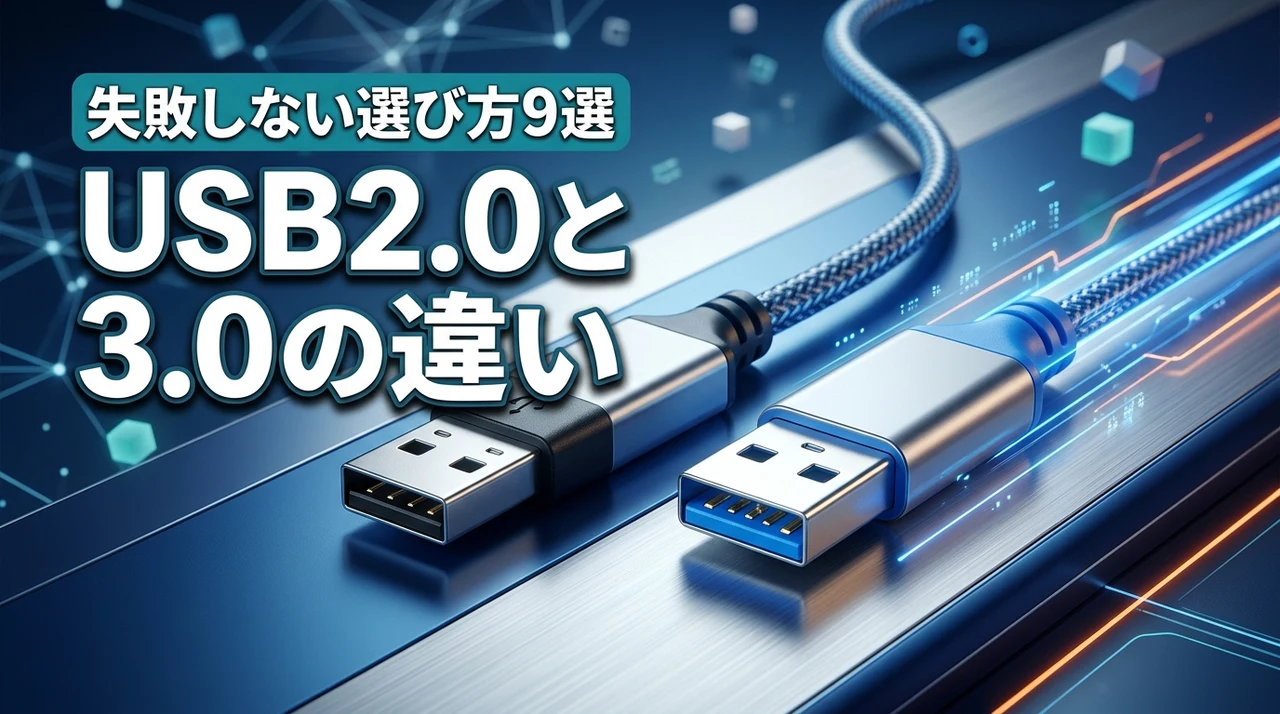 usb2.0と3.0の違いは何？周辺機器9選と性能を比較して失敗しない選び方を伝授