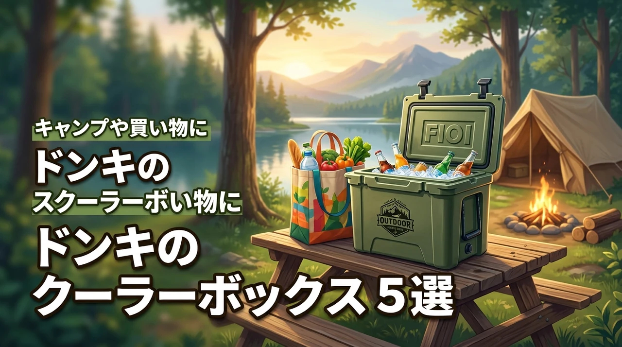 ドンキのクーラーボックスおすすめ5選！キャンプや買い物で活躍する高コスパ品は？
